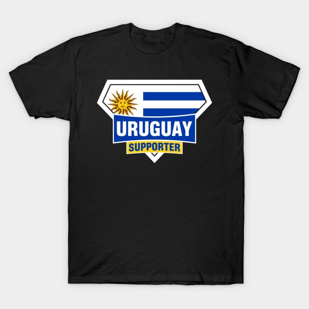 Uruguay Super Flag Supporter T-Shirt by ASUPERSTORE